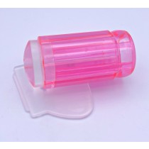 Clear Jelly Stamp Pink Transparent