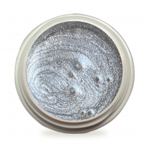 5ml UV Exclusiv Farbgel Metallic Silber